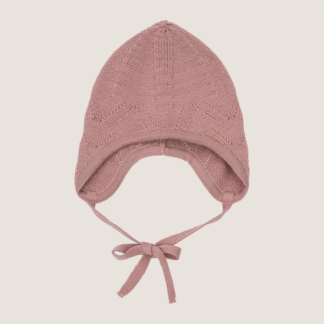 bonetka z merino meri fairy lana bonnet produktowe brudny róż.jpg